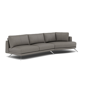 Marin Small Sofa with Chaise Image