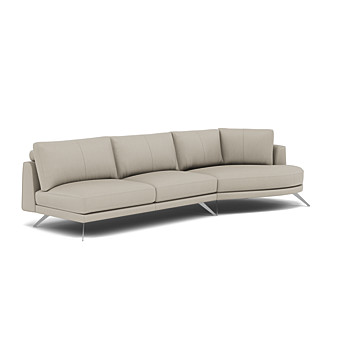Marin Small Sofa with Chaise Image