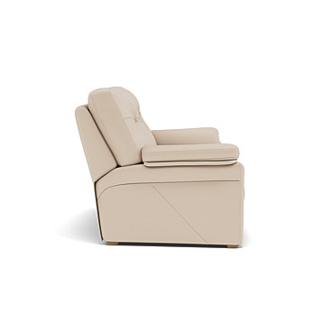 G Plan Seattle Small 3 Seater Sofa with Show Wood Image