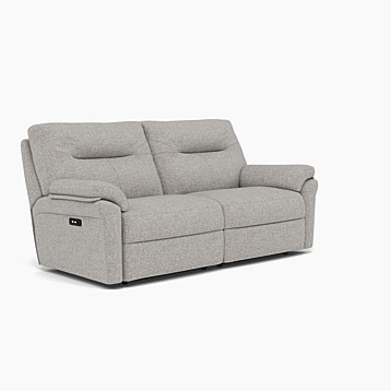 G Plan Seattle 3 Seater Power Double Recliner Sofa with USB Image