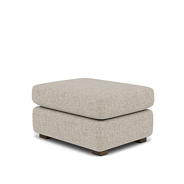 G Plan Seattle Storage Footstool with Show Wood Image