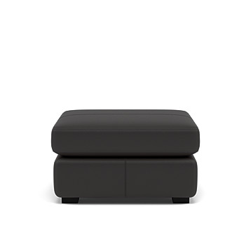 G Plan Seattle Storage Footstool with Show Wood Image