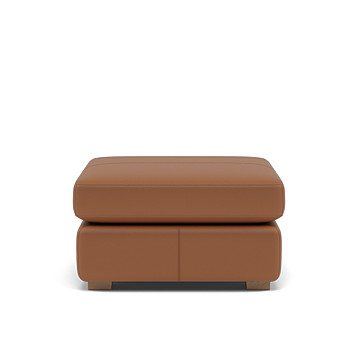 G Plan Seattle Storage Footstool with Show Wood Image