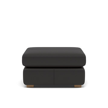 G Plan Seattle Storage Footstool with Show Wood Image