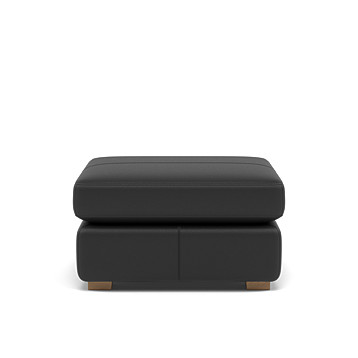 G Plan Seattle Storage Footstool with Show Wood Image