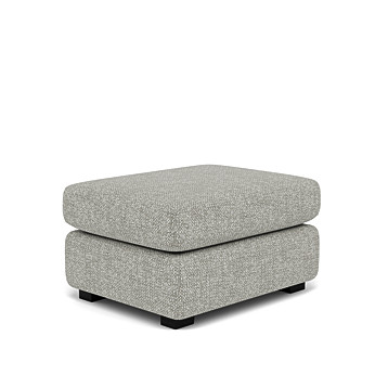 G Plan Seattle Storage Footstool with Show Wood Image