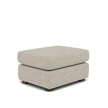 G Plan Seattle Storage Footstool with Show Wood Image