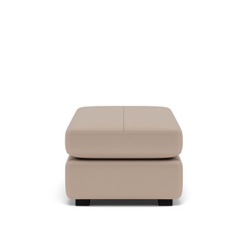 G Plan Seattle Storage Footstool with Show Wood Image