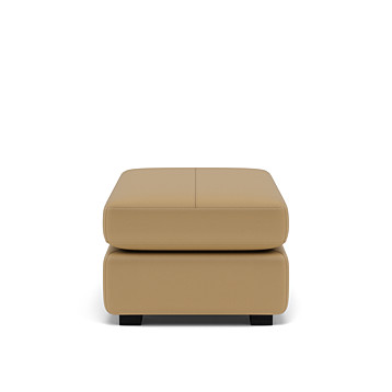 G Plan Seattle Storage Footstool with Show Wood Image