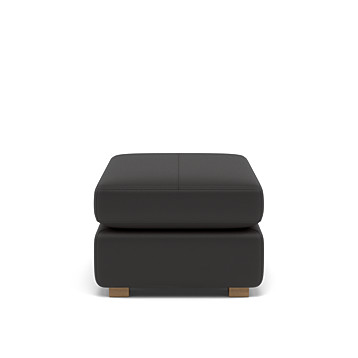 G Plan Seattle Storage Footstool with Show Wood Image
