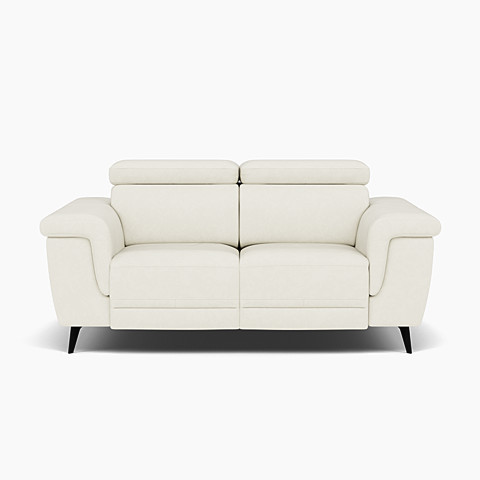 Sparta 2 Seater Power Recliner Sofa with Manual Headrests