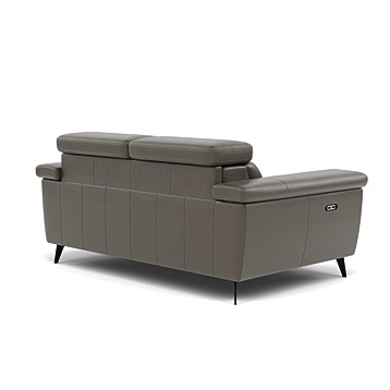 Sparta 2 Seater Power Recliner Sofa with Manual Headrests Image