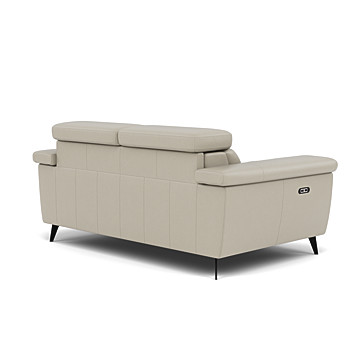 Sparta 2 Seater Power Recliner Sofa with Manual Headrests Image