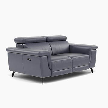 Sparta 2 Seater Power Recliner Sofa with Manual Headrests Image