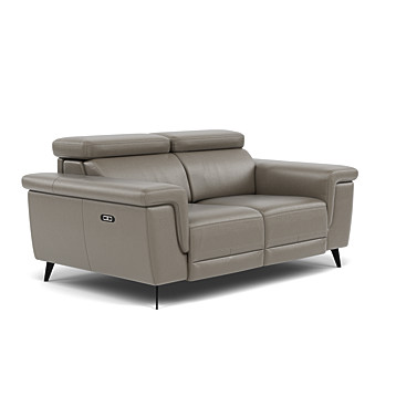 Sparta 2 Seater Power Recliner Sofa with Manual Headrests Image