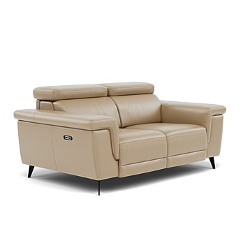 Sparta 2 Seater Power Recliner Sofa with Manual Headrests Image