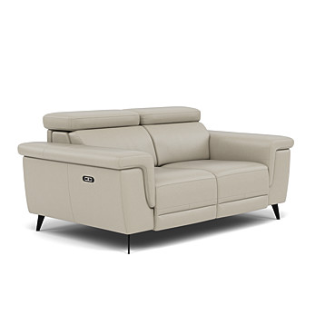 Sparta 2 Seater Power Recliner Sofa with Manual Headrests Image