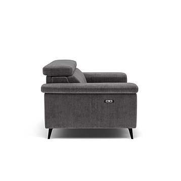 Sparta 2 Seater Power Recliner Sofa with Manual Headrests Image
