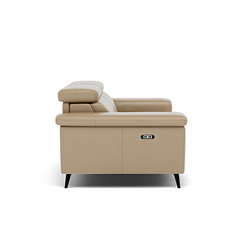 Sparta 2 Seater Power Recliner Sofa with Manual Headrests Image