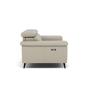 Sparta 2 Seater Power Recliner Sofa with Manual Headrests Image