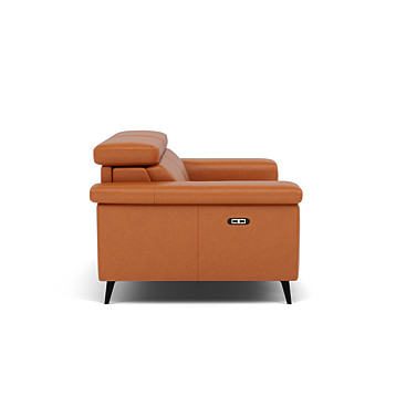 Sparta 2 Seater Power Recliner Sofa with Manual Headrests Image