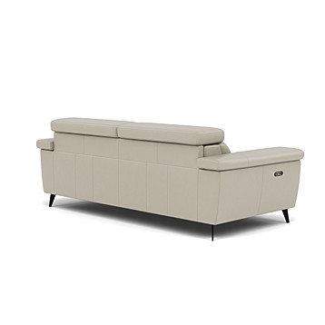 Sparta 3 Seater Power Recliner Sofa with Manual Headrests Image