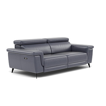 Sparta 3 Seater Power Recliner Sofa with Manual Headrests Image