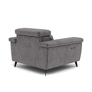 Sparta Power Recliner Armchair with Manual Headrest Image