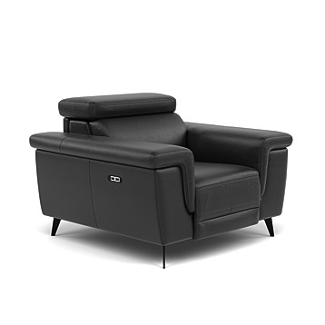Sparta Power Recliner Armchair with Manual Headrest Image