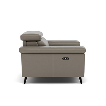 Sparta Power Recliner Armchair with Manual Headrest Image