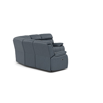 Galaxy Corner Sofa with 2 Power Recliners Image