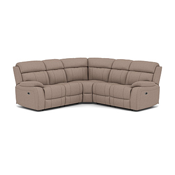 Galaxy Corner Sofa with 2 Power Recliners Image
