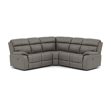 Galaxy Corner Sofa with 2 Power Recliners Image
