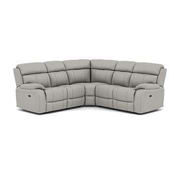 Galaxy Corner Sofa with 2 Power Recliners Image