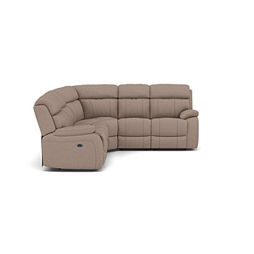 Galaxy Corner Sofa with 2 Power Recliners Image