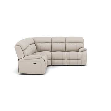Galaxy Corner Sofa with 2 Power Recliners Image