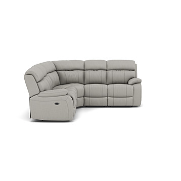 Galaxy Corner Sofa with 2 Power Recliners Image