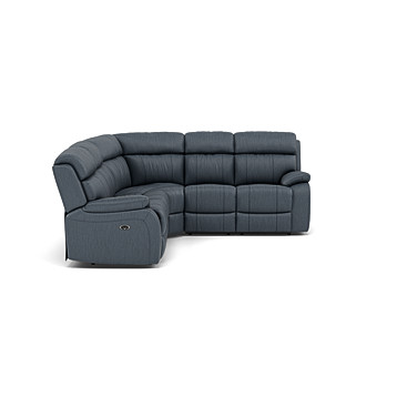 Galaxy Corner Sofa with 2 Power Recliners Image