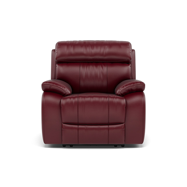 Fidel recliner deals leather armchair