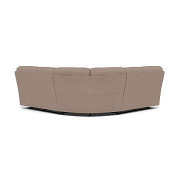 Curve Corner Sofa with 2 Power Recliners Image