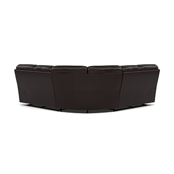 Curve Corner Sofa with 2 Power Recliners Image