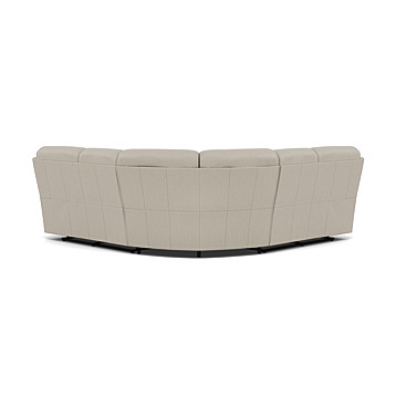 Curve Corner Sofa with 2 Power Recliners Image