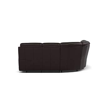Curve Corner Sofa with 2 Power Recliners Image