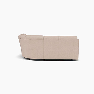Curve Corner Sofa with 2 Power Recliners Image