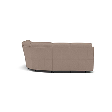 Curve Corner Sofa with 2 Power Recliners Image