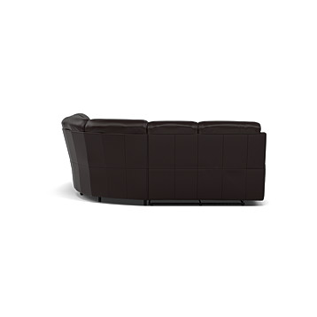 Curve Corner Sofa with 2 Power Recliners Image