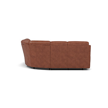 Curve Corner Sofa with 2 Power Recliners Image