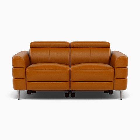 Hoy 2 Seater Sofa with Manual Headrests