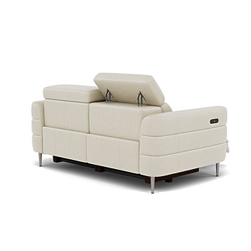 Hoy 2 Seater Power Recliner with Manual Headrests Image