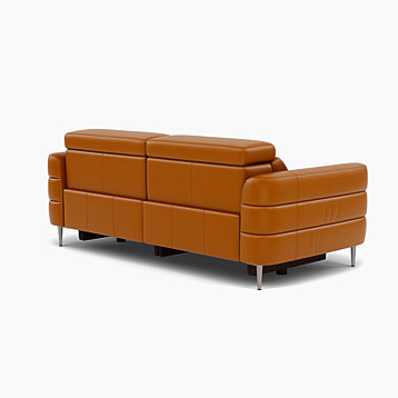Hoy 3 Seater Sofa with Manual Headrests Image